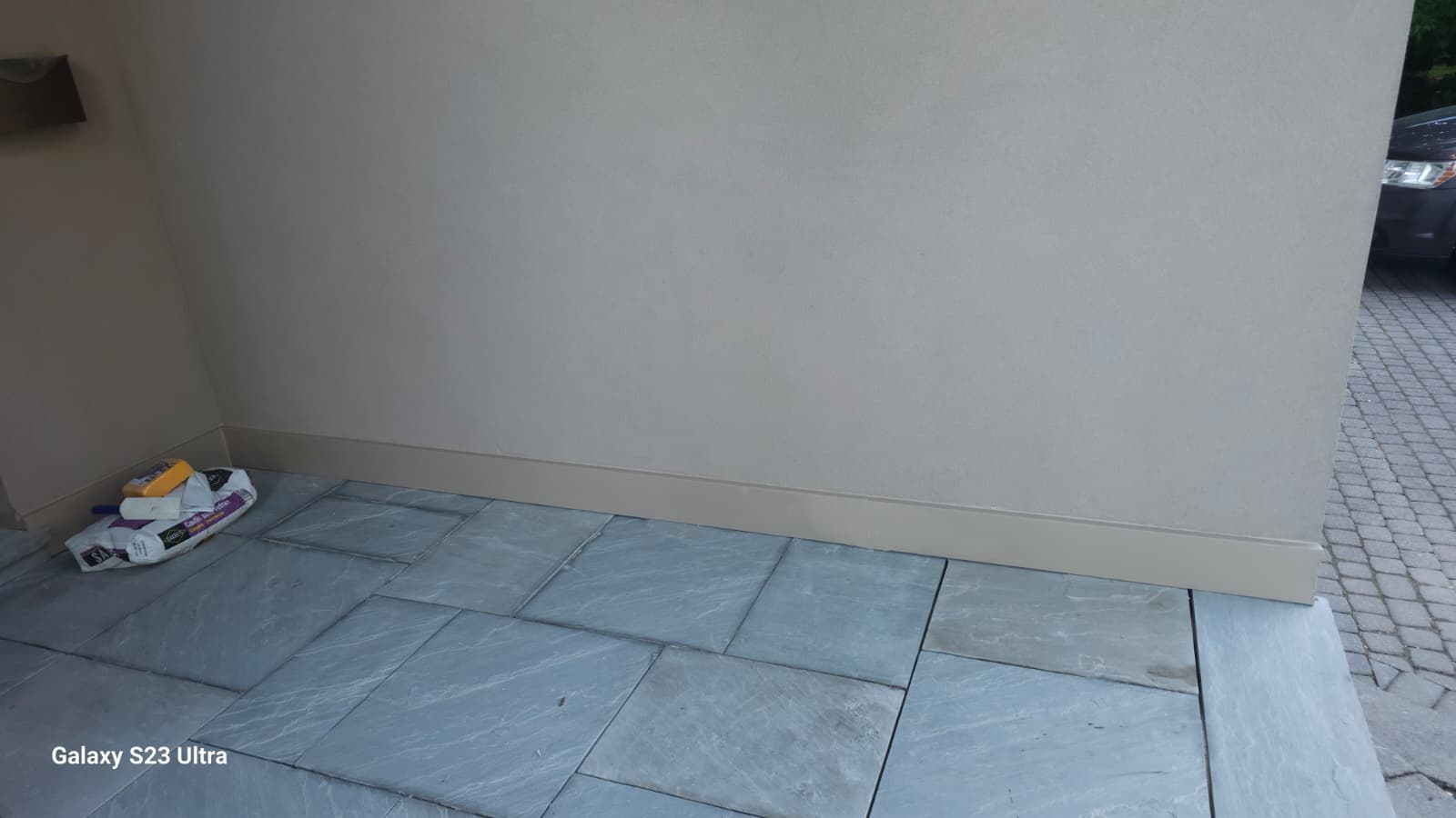 Baseboard and moulding installation