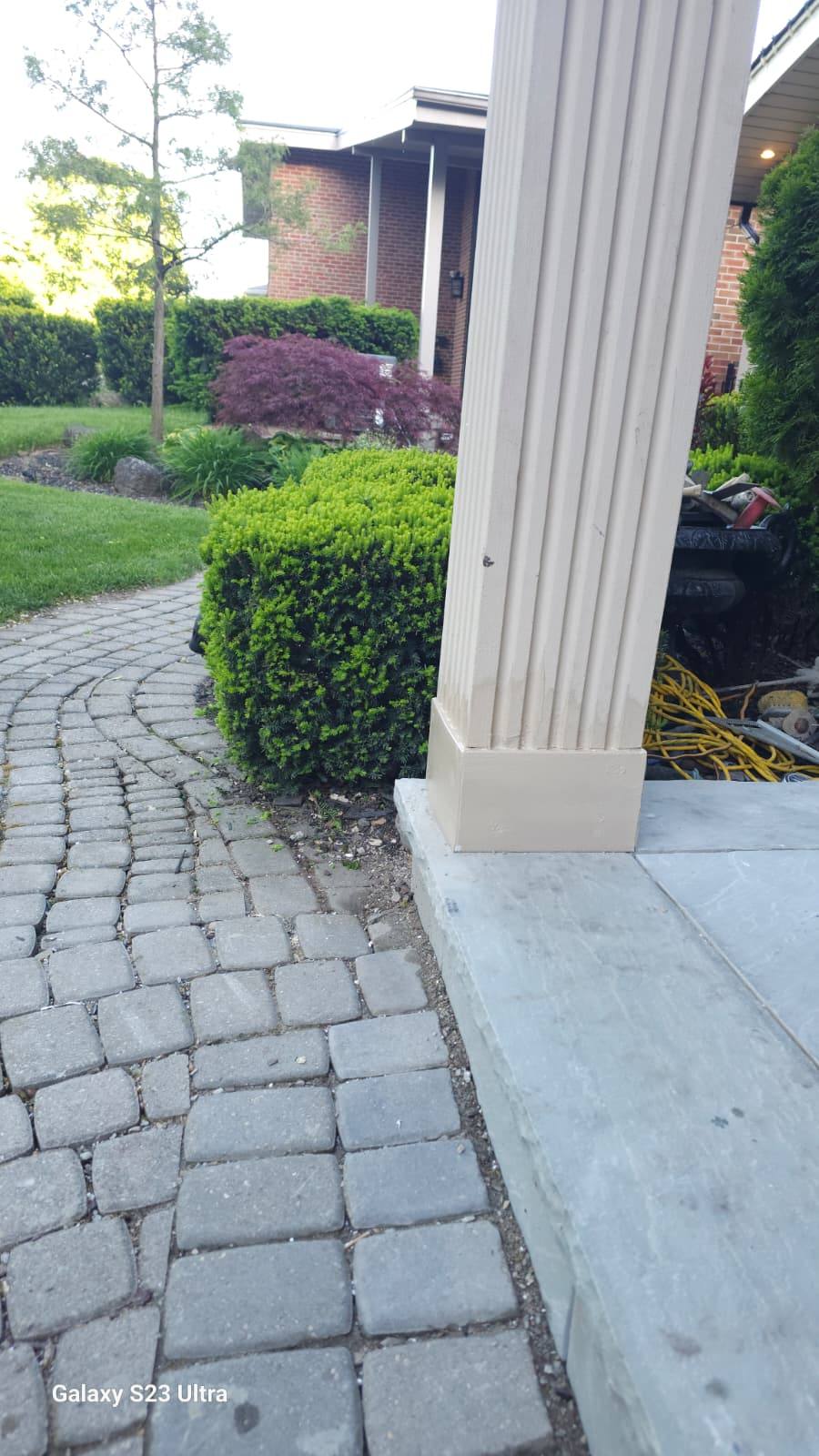 Column side view